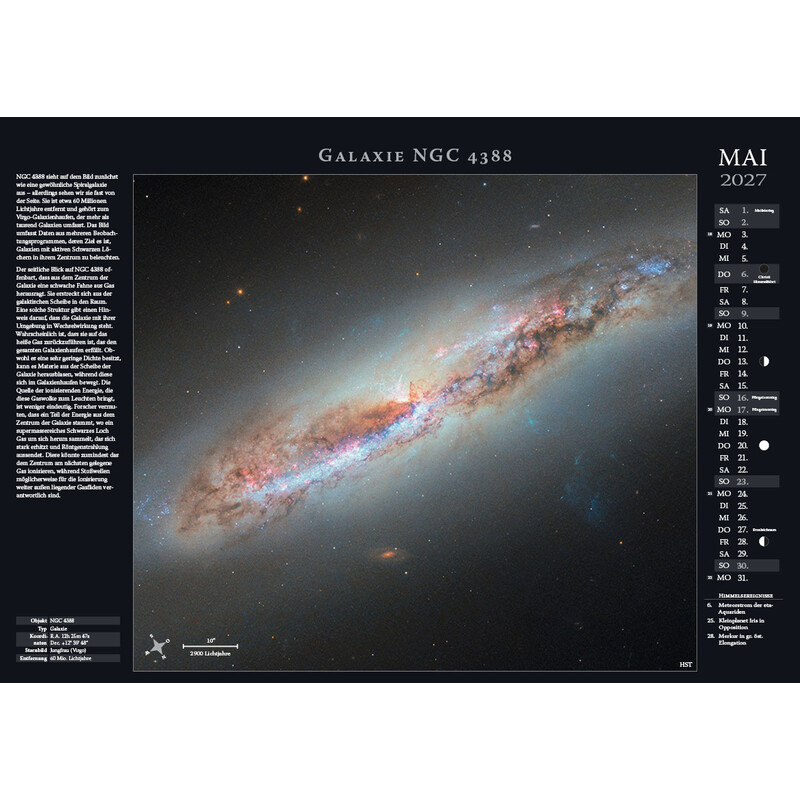 Astronomie-Verlag Weltraum-Kalender 2027