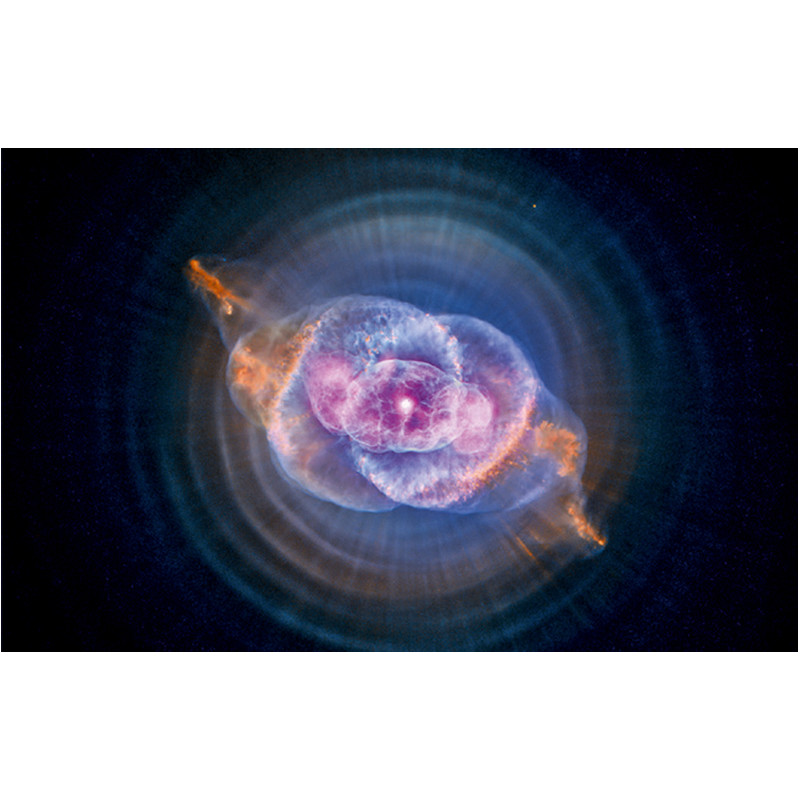 Palazzi Verlag Poster Cat's Eye Nebula - Hubble Space Telescope 75x50