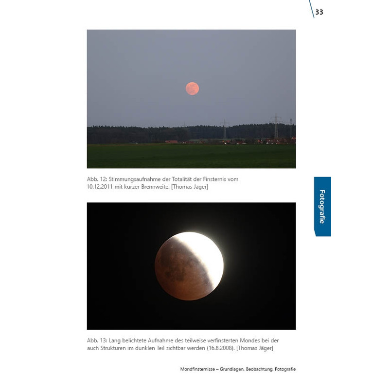 Astronomie-Verlag Mondfinsternisse - Grundlagen, Beobachtung, Fotografie