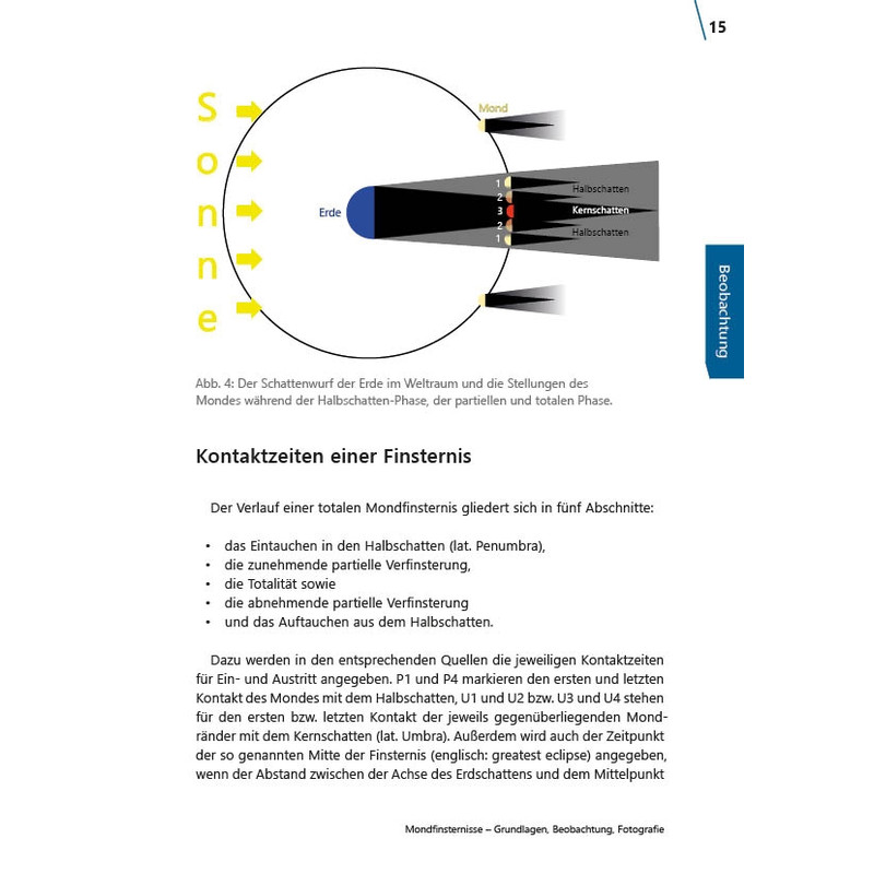 Astronomie-Verlag Mondfinsternisse - Grundlagen, Beobachtung, Fotografie