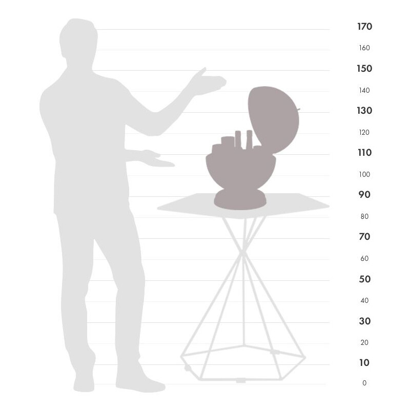 Zoffoli living Globusbar Urano 40cm