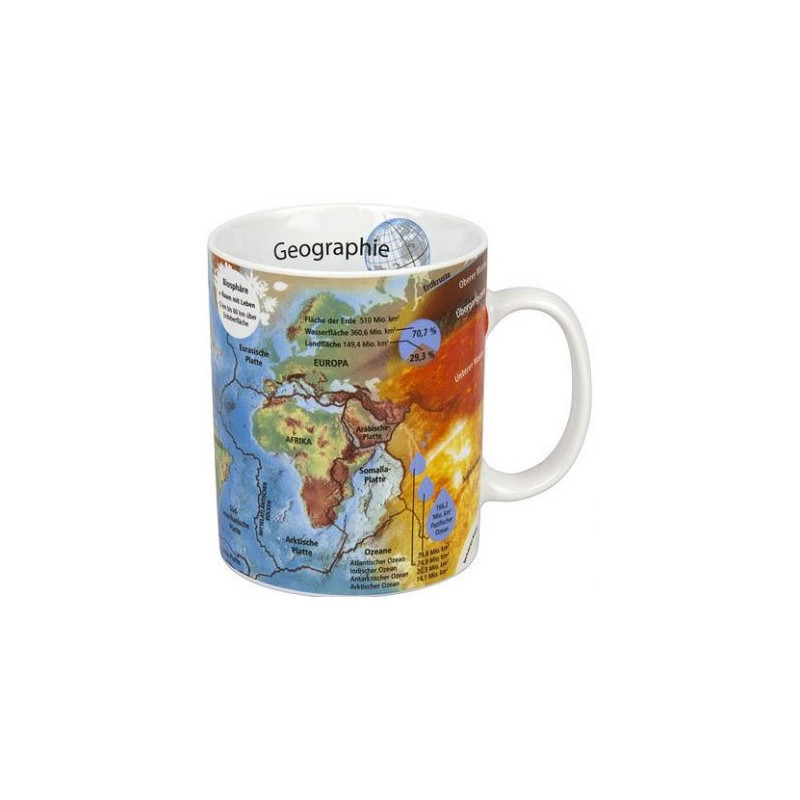 Könitz Tasse Wissensbecher Geografie