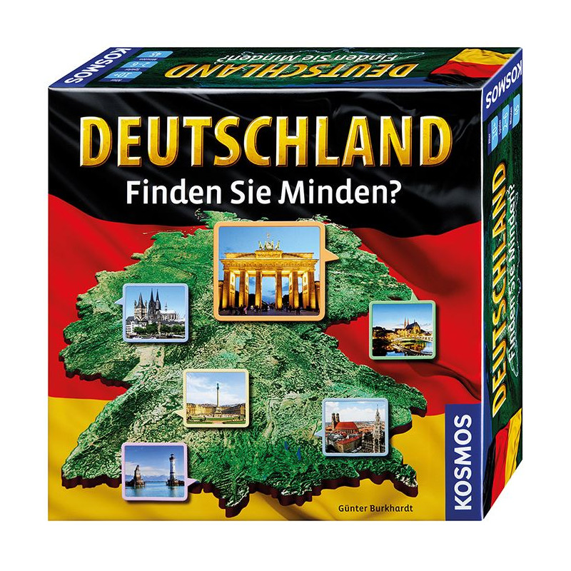 Kosmos Verlag Spiel Deutschland - Finden Sie Minden?