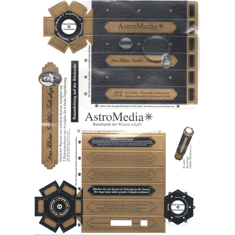 AstroMedia Bausatz Das kleine Galileo-Teleskop