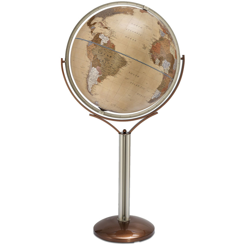 Zoffoli living Standglobus Magellano Apricot 50cm