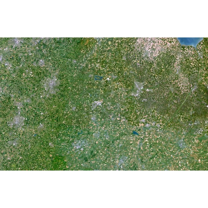Planet Observer Regional-Karte Region East Midlands
