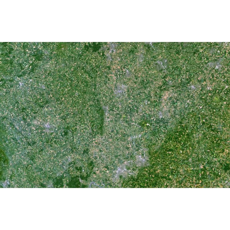 Planet Observer Regional-Karte Region Gloucestershire