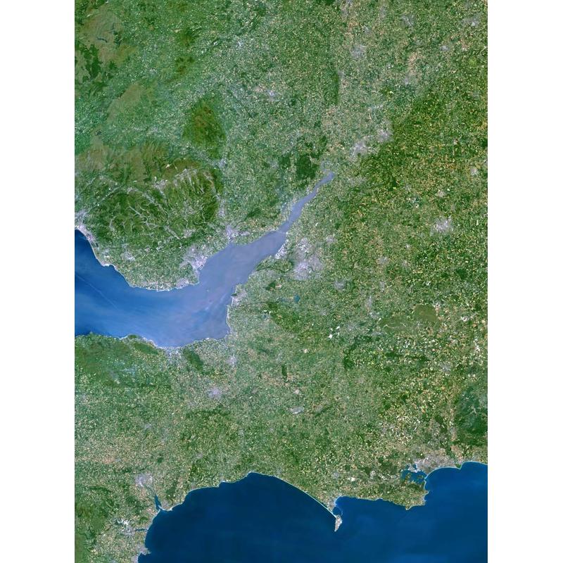 Planet Observer Regional-Karte Region South West Great Britain