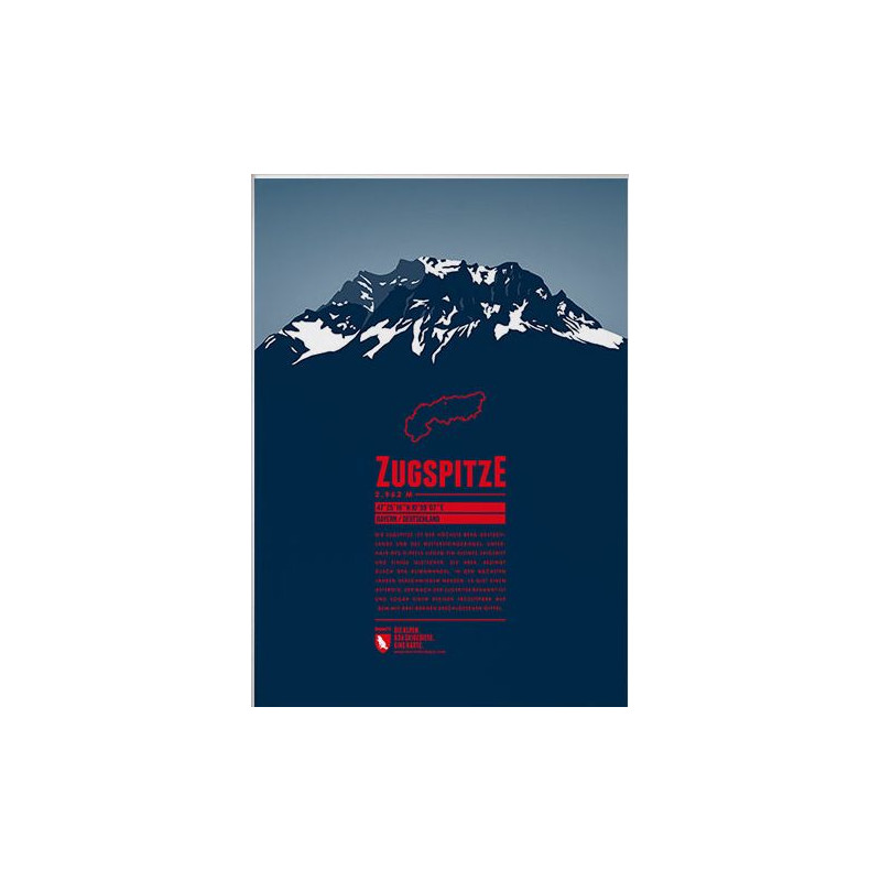 Marmota Maps Poster Zugspitze
