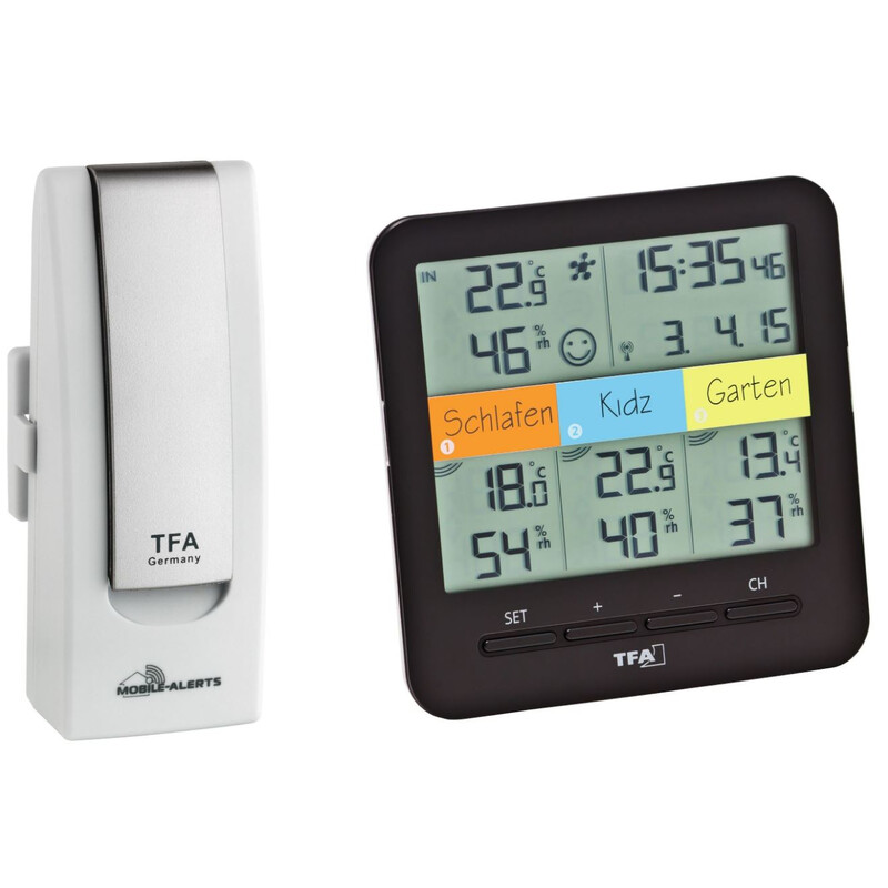 TFA Wetterstation WeatherHub Starter-Set mit Funk-Thermo-Hygrometer