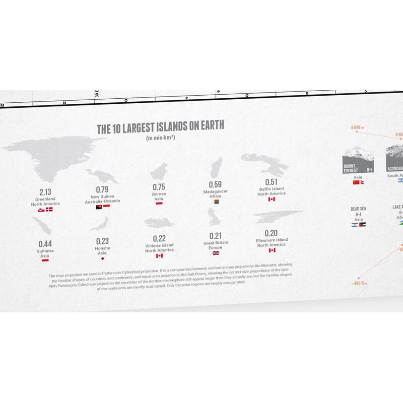 Marmota Maps Weltkarte Explore the World 140x100cm