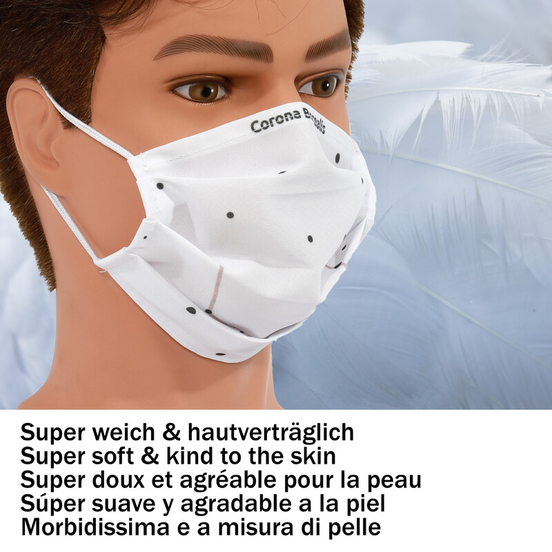 Masketo Mund- und Nasenmaske Polyester Corona Borealis 5 Stück