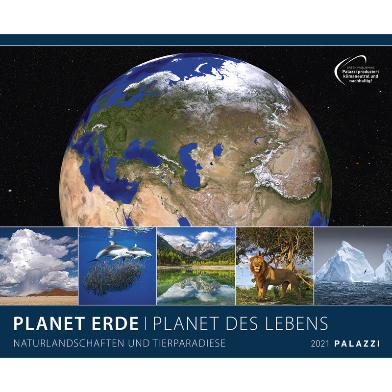 Palazzi Verlag Kalender Planet Erde 2021