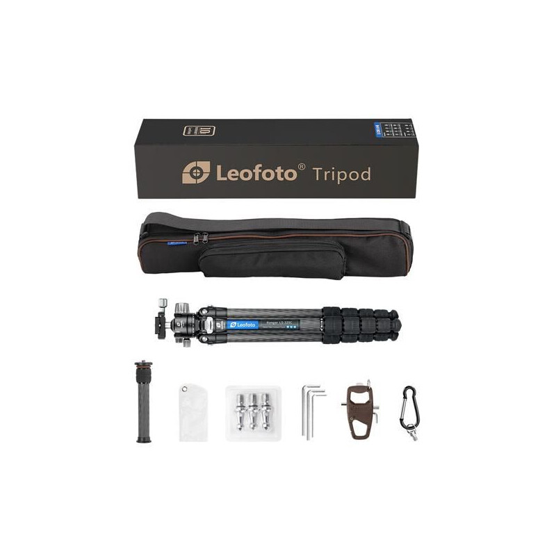 Leofoto Carbon-Dreibeinstativ LS-325C Ranger + Ballhead LH-40