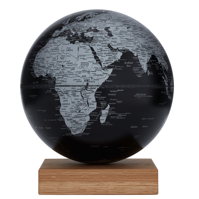 TROIKA Globus Platon Oak Matt Black 30cm