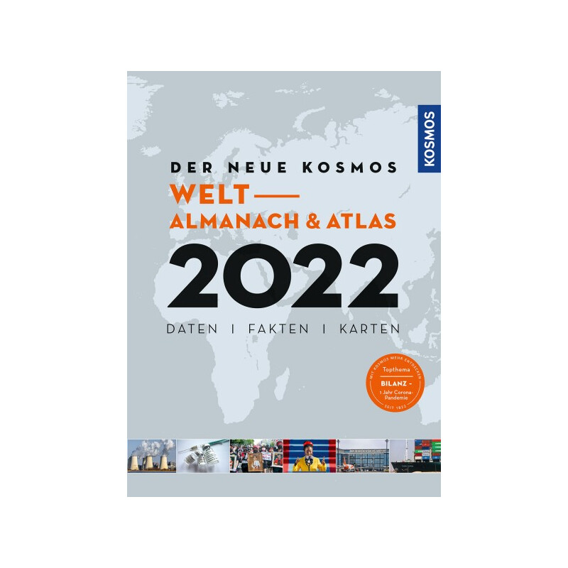 Kosmos Verlag Der neue Kosmos Welt-Almanach mit Atlas 2022