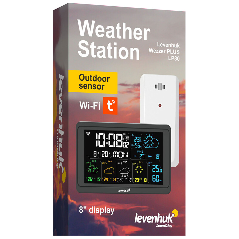 Levenhuk Wetterstation Wezzer PLUS LP80 Wi-Fi