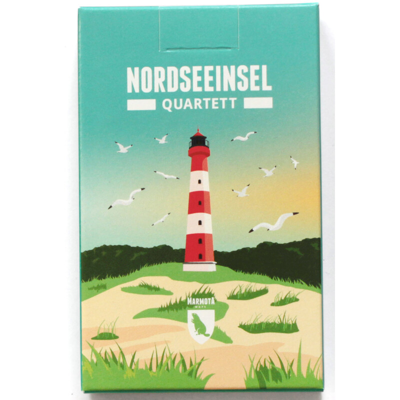 Marmota Maps Nordseeinsel Quartett