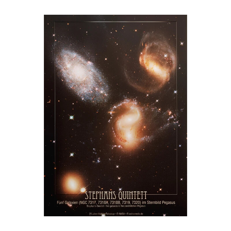 AstroMedia Poster Stephans Quintett