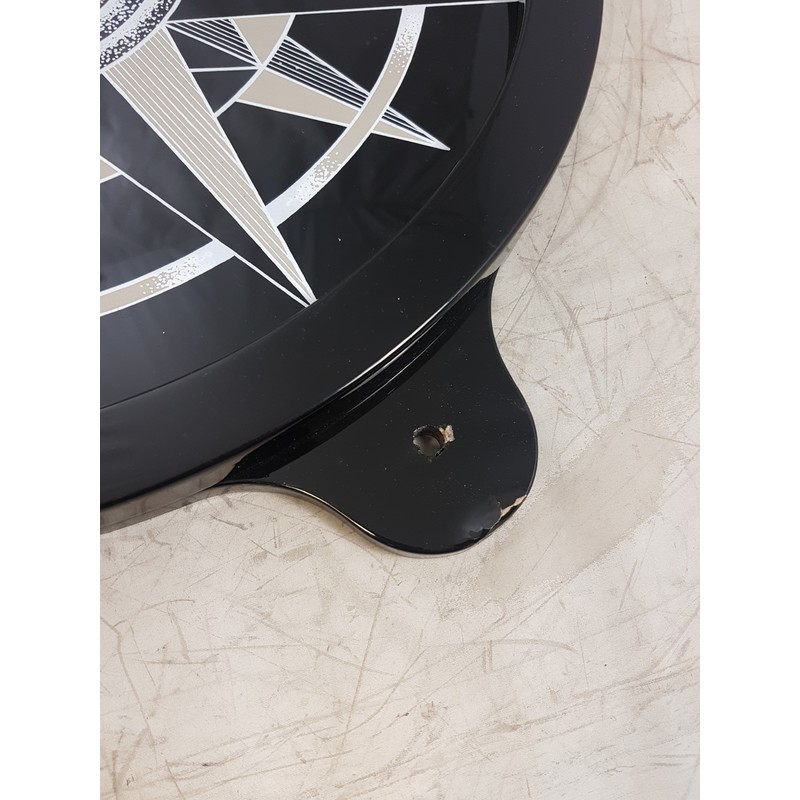 Zoffoli Barglobus Elegance Black/ Warm Grey 40cm (Fast neuwertig)