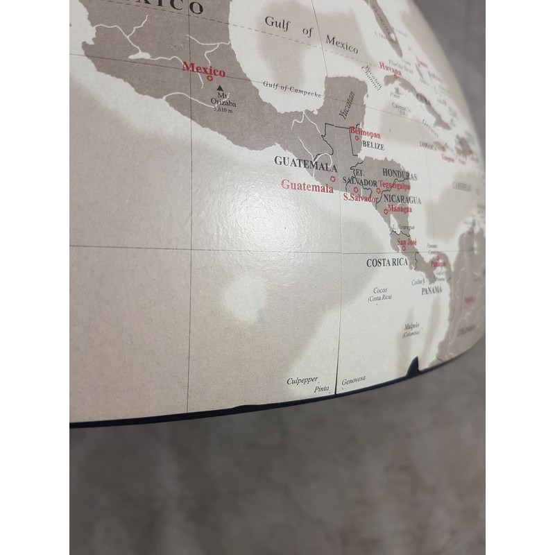 Zoffoli Barglobus Elegance Black/ Warm Grey 40cm (Fast neuwertig)