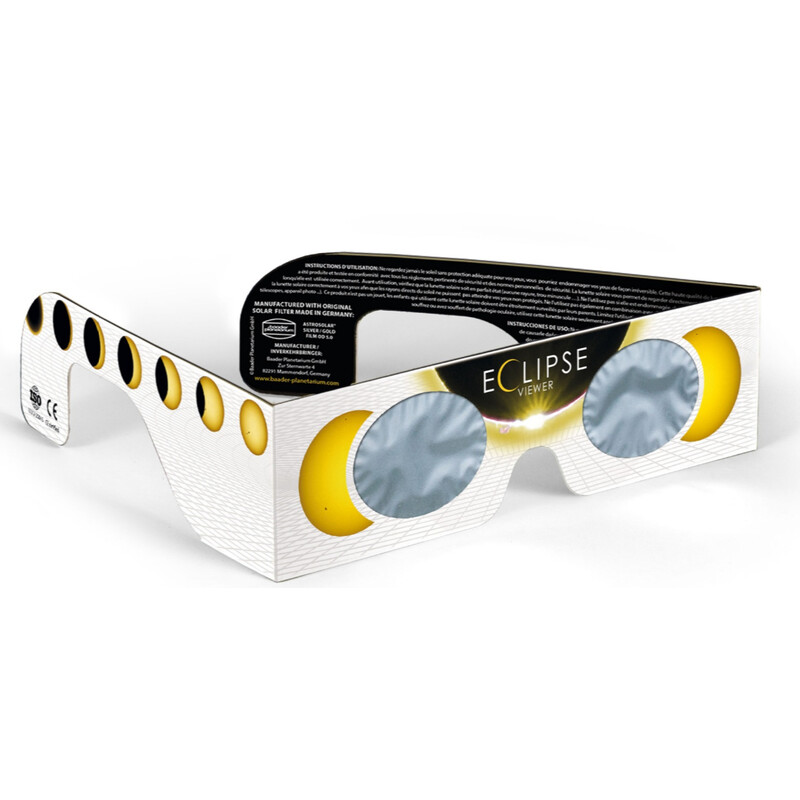 Baader Sonnenfinsternis-Brille Sofi Solar Viewer AstroSolar® Silver/Gold